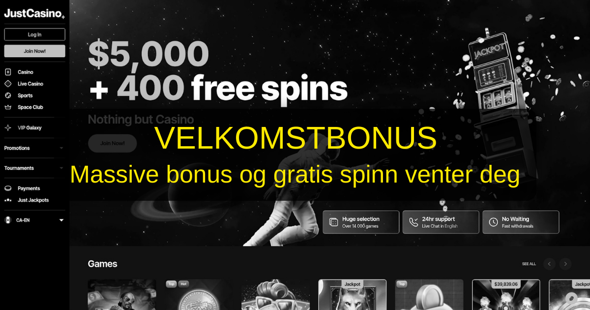 Just Casino Norge